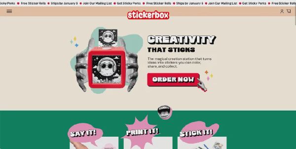 Stickerbox